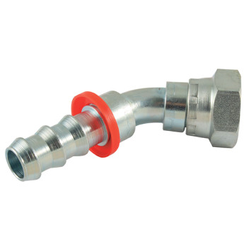 1\" BSP Female x Hose Tail 45? Elbow