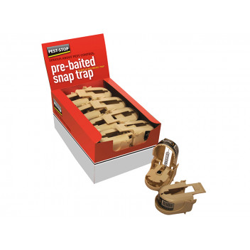 Pest-Stop (Pelsis Group) Snap Mouse Trap (Box 16 Loose)