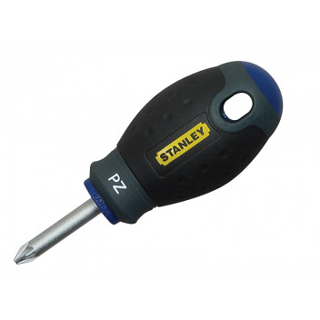 Stanley Tools FatMax Stubby Screwdriver Pozidriv Tip PZ1 x 30mm