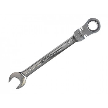 Faithfull Ratchet Combination Spanner Flex Head CV 17mm