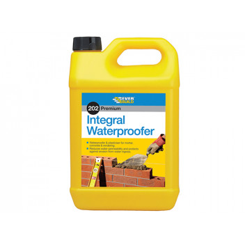 Everbuild 202 Integral Liquid Waterproofer 5 litre