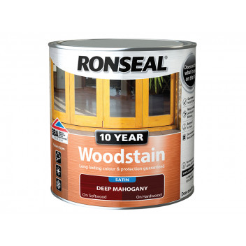Ronseal 10 Year Woodstain Deep Mahogany 750ml