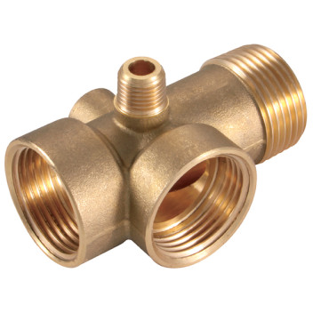 1\" BSPT M/F Brass Ball Valve