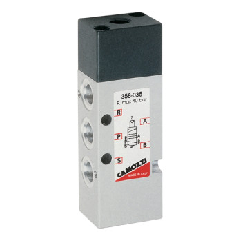 1/8 BSP 5/2 PNEUMATIC/SPRING MONOSTABLE