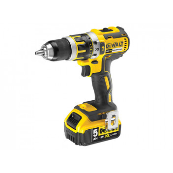 DEWALT DCD795P1 Brushless Hammer Drill Driver 18V 1 x 5.0Ah Li-ion