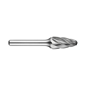 12.7mm Carbide Rotary Burr, Ball Nosed Tree, Shape F (P841)