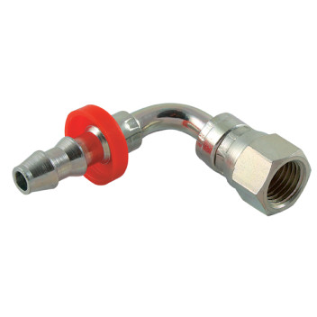 3/4\" JIC Female x Hose Tail 90? Elbow