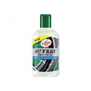 Turtle Wax Wet \'n\' Black Trim & Tyre Gel 300ml
