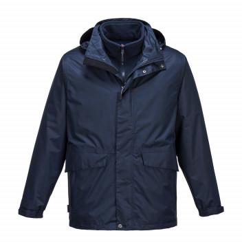 S507 Argo Breathable 3 in 1 Jacket Navy XL