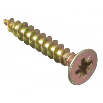 ForgeFix Multi-Purpose Pozi Compatible Screw CSK ST ZYP 5.0 x 30mm Box 200