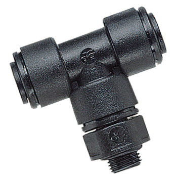 05MM OD X 1/4\" BSPP MALE SW TEE CENT LEG