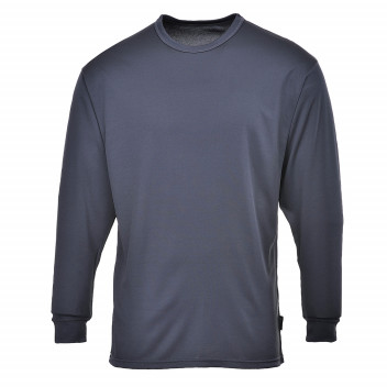 B133 Thermal Baselayer Top Charcoal Small