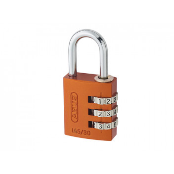 ABUS Mechanical 145/30 30mm Aluminium Combination Padlock Random Colour 46632