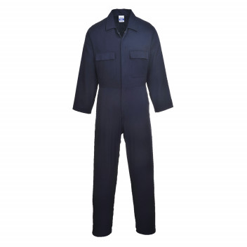 S998 Euro Work Cotton Coverall Navy Small