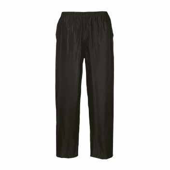 S441 Classic Adult Rain Trousers Black Large