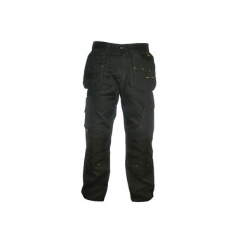 DEWALT Pro Tradesman Black Trousers Waist 40in Leg 31in