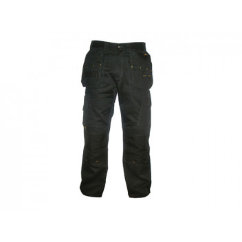 DEWALT Pro Tradesman Black Trousers Waist 38in Leg 33in