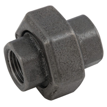 1/2\" BSPP/BSPP FEM/FEM EQUAL UNION BLK
