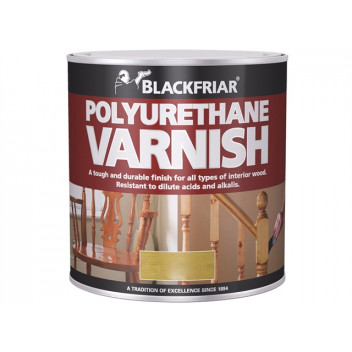 Blackfriar Polyurethane Varnish Satin Golden Oak 250ml