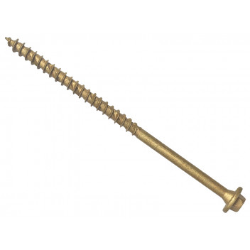 ForgeFix Hexagonal/Torx Compatible Timber T30 Screws Tan 7x200mm Tub 50