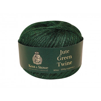 Kent & Stowe Jute Twine Green 80m (100g)