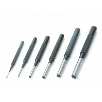 Priory 135-S6 Parrallel Pin Punches in Wallet Set 6 Piece