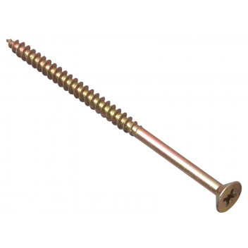 ForgeFix Multi-Purpose Pozi Compatible Screw CSK ST ZYP 5.0 x 90mm Box 100