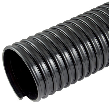 51MM ID MD SMOOTH BLACK PVC DUCTING