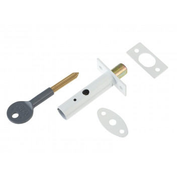 Yale Locks PM444 Door Security Bolt White Finish Visi of 1