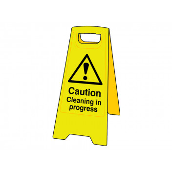 Scan Heavy-Duty \'A\' Board: Caution Cleaning In Progress