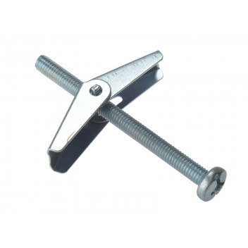 ForgeFix Plasterboard Spring Toggle M6 x 75mm Bag 10