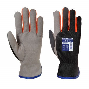 A280 Wintershield Glove Black/Orange Large