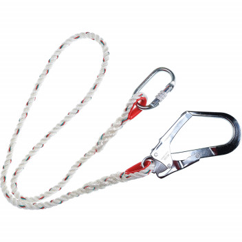 FP21 Single Restraint Lanyard White