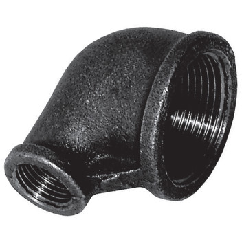 1.1/2\"X1\" BSPT FEM/REDU ELBOW BLACK