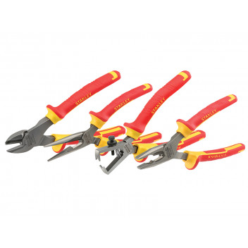 Stanley Tools FatMax VDE Pliers Set, 4 Piece