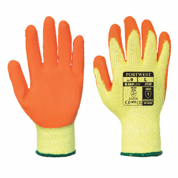 A150 Classic Grip Glove - Latex Orange Medium