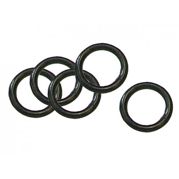 Faithfull O-Rings for Brass Hose Fittings (Pack 5)