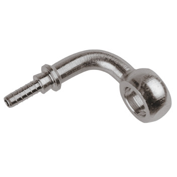 3/8\" UNF 10mm Extended Swaged 90? Banjo Elbow for 600 Hose