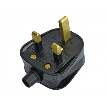 Faithfull Power Plus Black Plug 13A