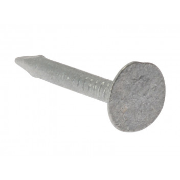 ForgeFix Clout Nail Extra Large Head Galvanised 25mm (500g Bag)