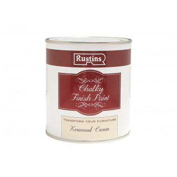 Rustins Chalky Finish Paint Kenwood Cream 250ml