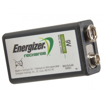 Energizer Recharge Power Plus 9V Battery R9V 175 mAh (Single)