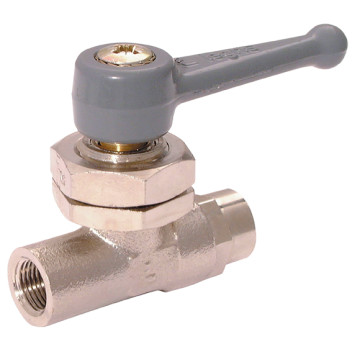 3/8\"BSPF x 10mm 12mm OD Ball Valve 2/2 with Push-in