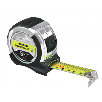 Komelon PowerBlade II Pocket Tape 5m (Width 27mm) (Metric only)