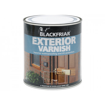 Blackfriar Exterior Varnish UV77 Clear Satin 500ml