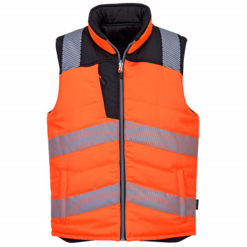 PW374 PW3 Hi-Vis Reversible Bodywarmer  3 XL