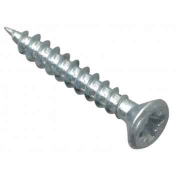 ForgeFix Multi-Purpose Pozi Compatible Screw CSK ST ZP 3.5 x 30mm Box 200