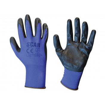Scan Max. Dexterity Nitrile Gloves - XL (Size 10)