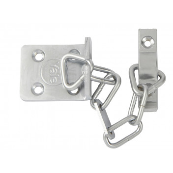 Yale Locks WS6 Security Door Chain - Satin Chrome Finish