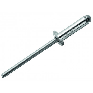 Rapid Standard Aluminium Rivets 4.8 x 14mm Bag of 100